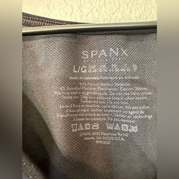 SPANX Lamn Seamless Crop Top Camo Size Large - Picture 9 of 9